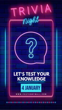National Trivia Day História do Instagram template