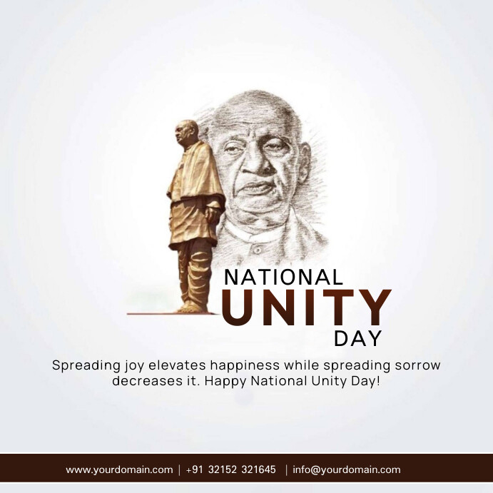 National Unity Day Template | PosterMyWall