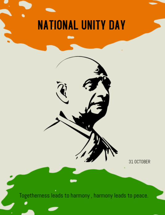 National Unity Day Template | PosterMyWall