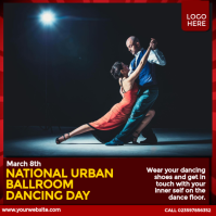 National Urban Ballroom Dancing Day template