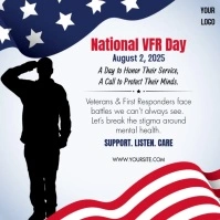 National VFR Day Awareness Instagram Post Template