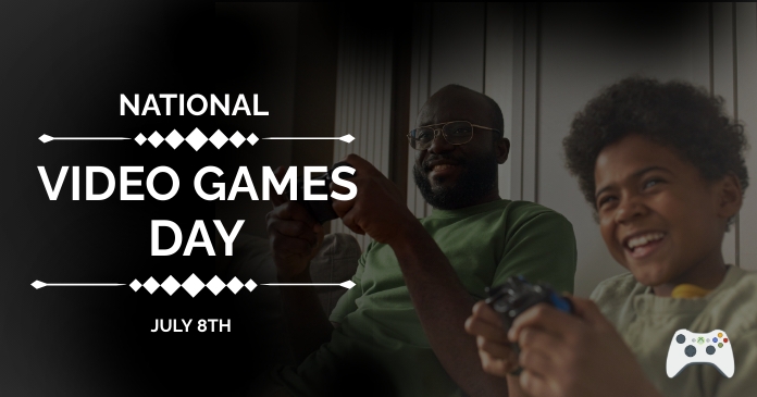 National Video Game Day Imagem partilhada do Facebook template