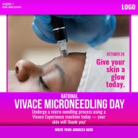 National Vivace Microneedling Day Instagram Post template