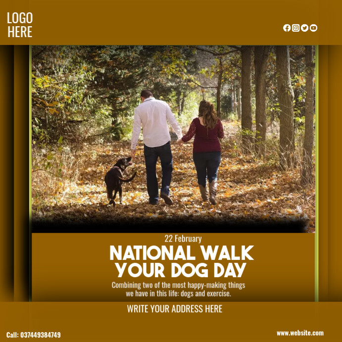 National Walk Your Dog Day 2025 Theme Anny Malina Walk Your Dog Day 2025 Activities