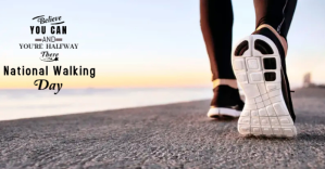 National walking day Imagem partilhada do Facebook template