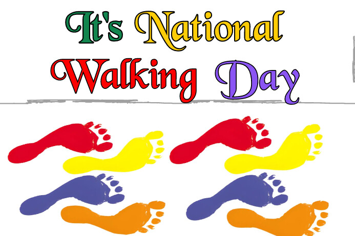 Walk Day National Walking Day Template | PosterMyWall
