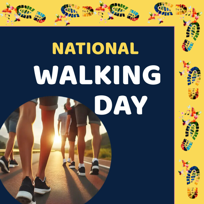 Walk Day Plantilla de National walking day flyer | PosterMyWall