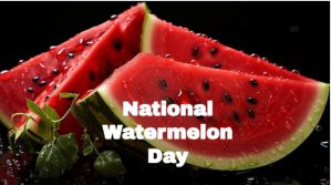 Schwarz National Watermelon Day YouTube-miniature Template