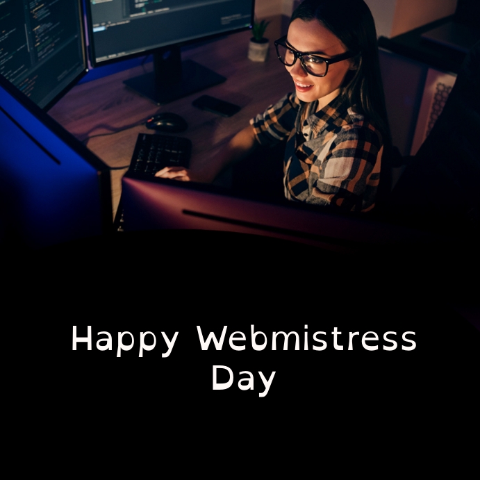 National WebMistress Day Instagram Post template