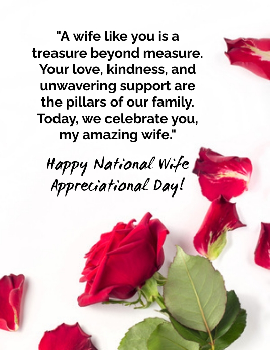 Plantilla De National Wife Appreciation Day PosterMyWall plantilla-de-national-wife-appreciation-day-postermywall