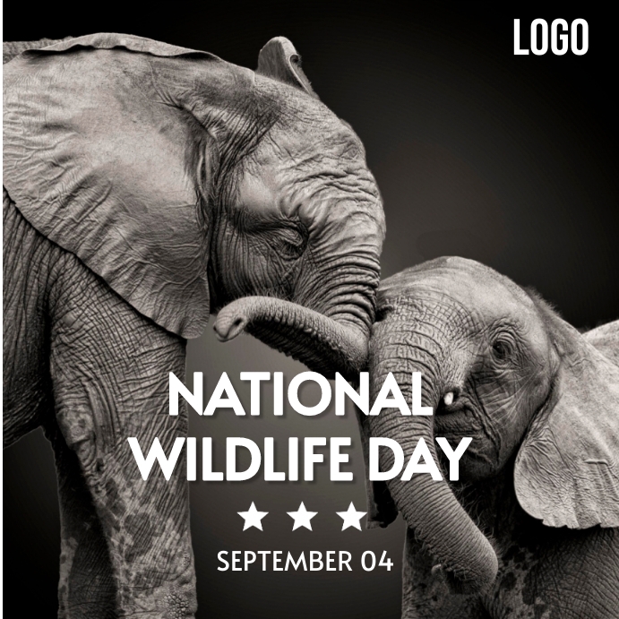 National wildlife day poster Template PosterMyWall