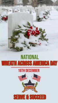 national wreath across america day Instagram Story template
