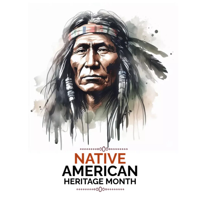 nATIVE aMERICAN hERITAGE Template | PosterMyWall