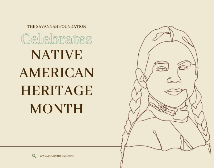 Copy of Native American Heritage Events Yard Sign | PosterMyWall