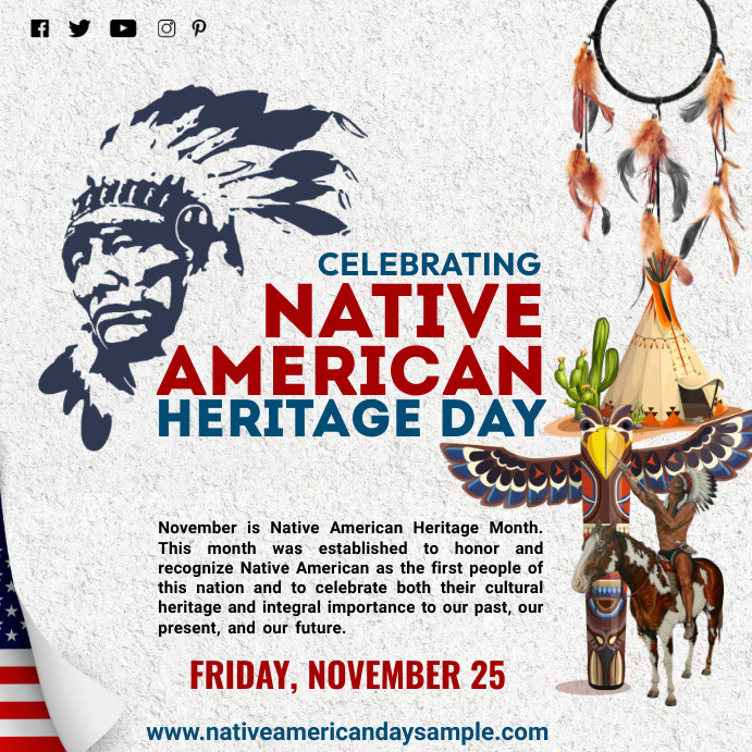 Native American Heritage Month Template | PosterMyWall