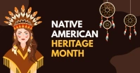 Native American Heritage Month auf Facebook geteiltes Bild template
