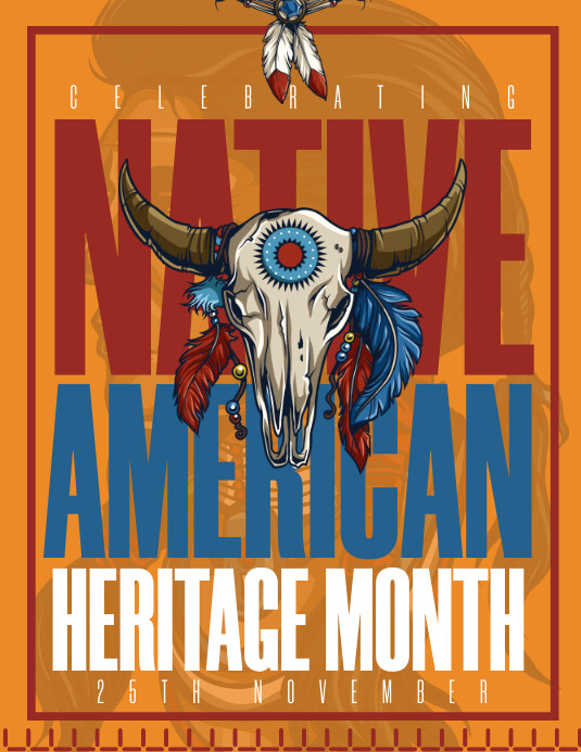 Native American Heritage Month Flyer Template | PosterMyWall
