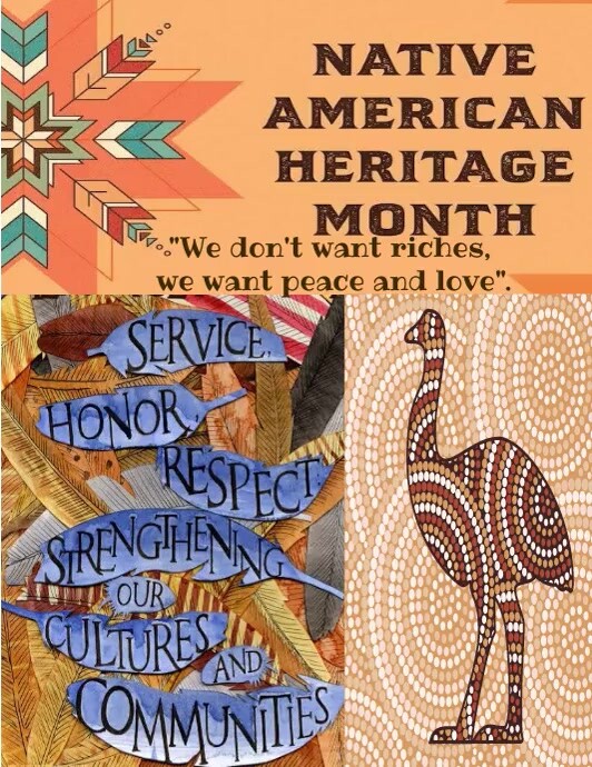 Native American heritage month flyer template | PosterMyWall
