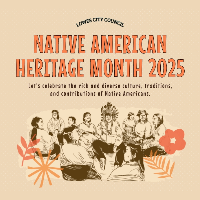 Native American Heritage Month Instagram Post template