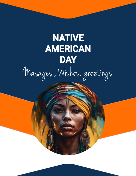 NATIVE AMERICAN MONTH FLYER Template | PosterMyWall