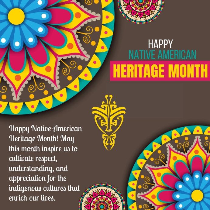 Native American Template | PosterMyWall