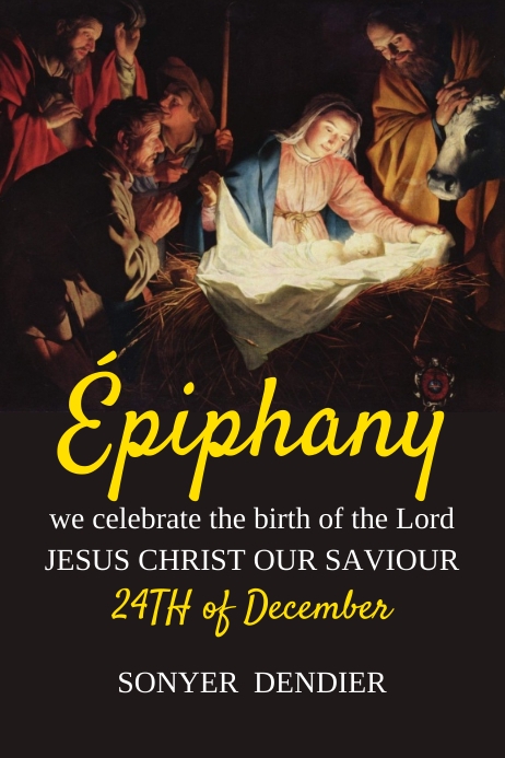 Copy of NATIVITY | PosterMyWall