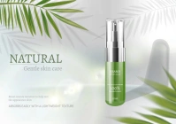 Natural Cosmetics A4 template