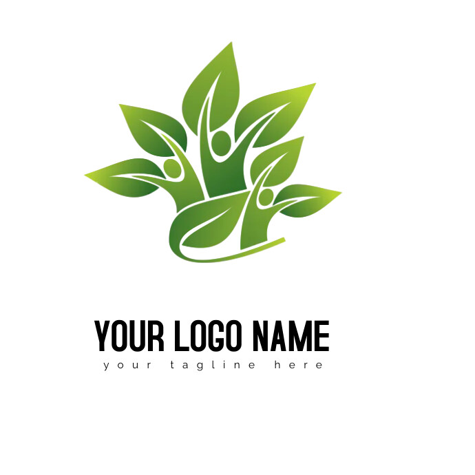 Natural environment Environmental protection Logo template