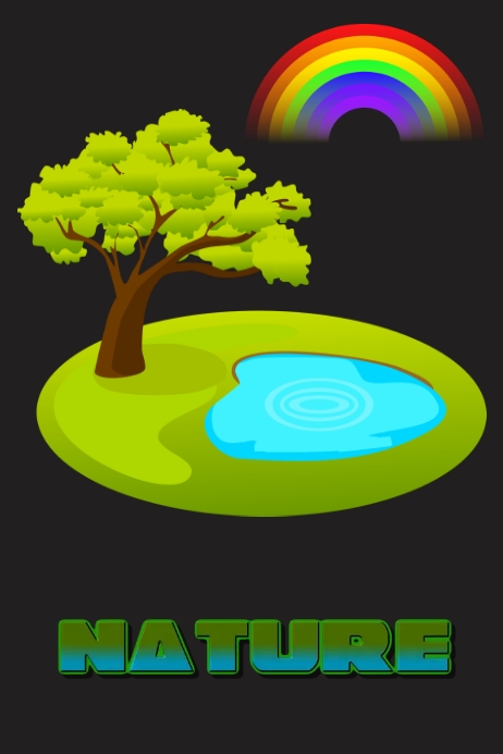 nature Poster template