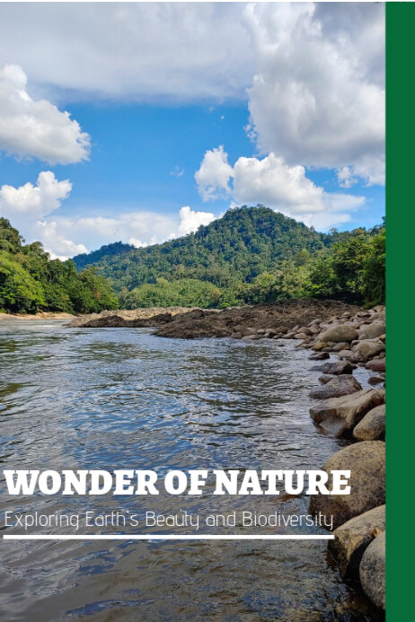 Nature Plakat template