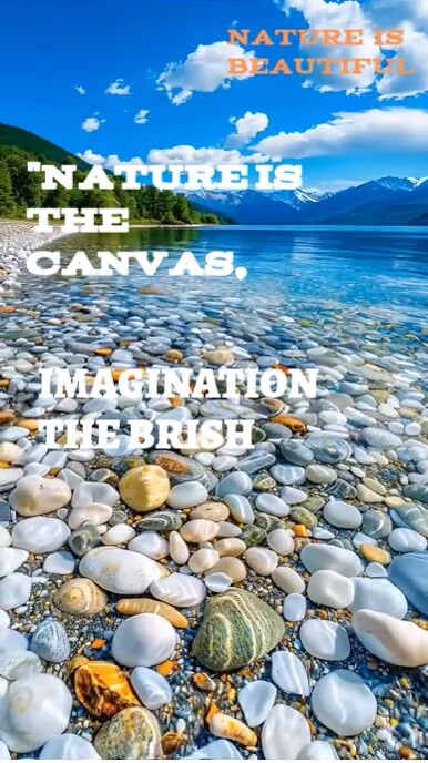 Nature display template