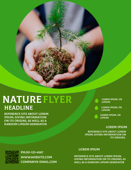Nature Flyer Template Postermywall