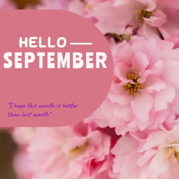 Nature Instagram Post September Template | PosterMyWall