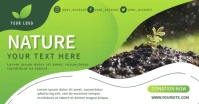 Nature Product Brochure Facebook Shared Image template
