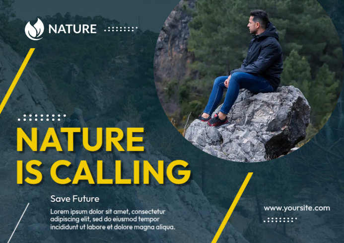 Nature Template Ads | PosterMyWall