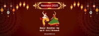 Navratri Garba Dandiya Event Facebook Cover Photo Template