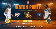 Nba 2025 Western Conference Final Oklahoma City Thunder Vs Minnesota Timberwolves Match Facebook Sha template
