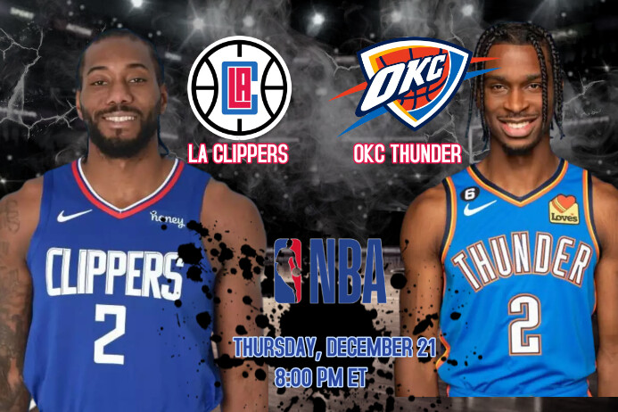 NBA Template PosterMyWall