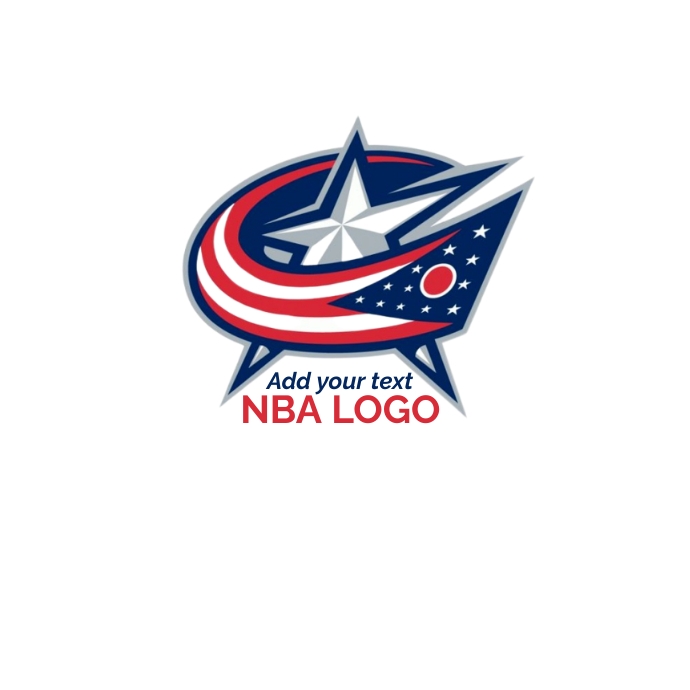 NBA LOGO Template PosterMyWall NBA LOGO Template PosterMyWall