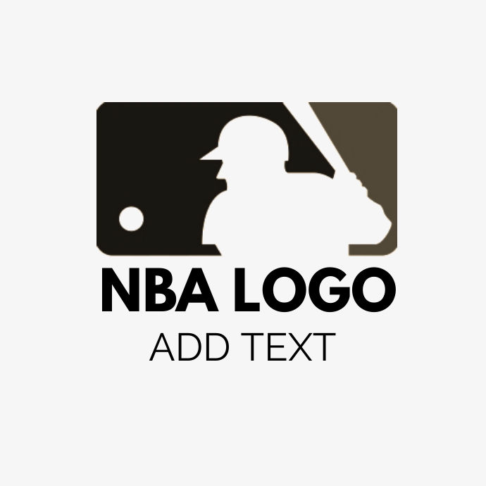 NBA LOGO Template PosterMyWall