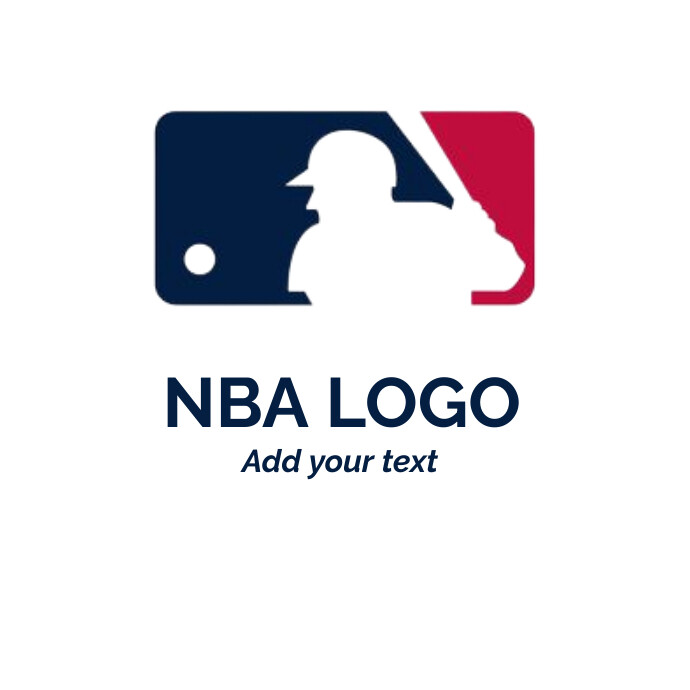 NBA LOGO Template PosterMyWall NBA LOGO Template PosterMyWall