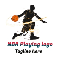 NBA Logo Template PosterMyWall NBA Logo Template PosterMyWall