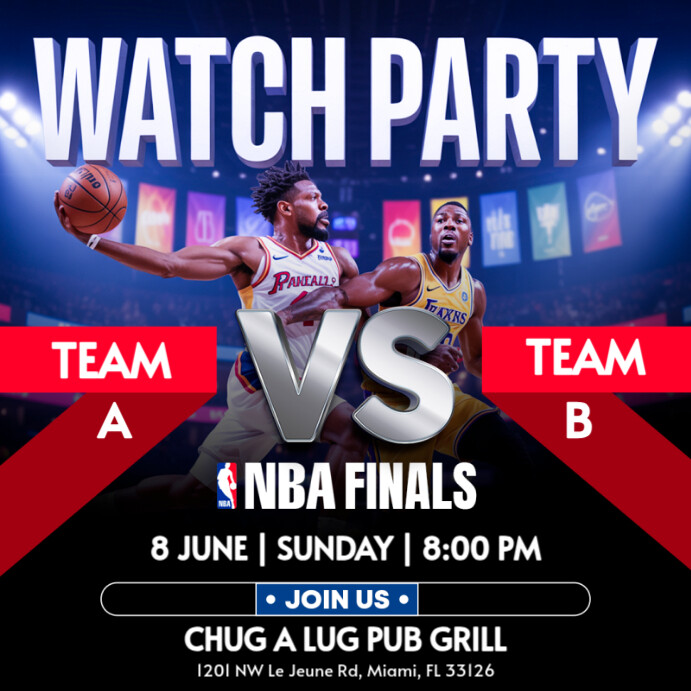 Plantilla de NBA Playoffs 2025: Conference Finals Basketball Watch ...