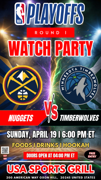 NBA playoffs 2026 : Round 1, Denver Nuggets vs Minnesota Timberwolves ...