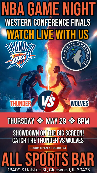 Nba Western Conference Finals 2025: Thunder Vs Timber Wolves Watch ...