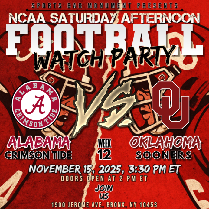 NCAA Football Week 12: Alabama Crimson Tide vs Oklahoma Sooners Watch ...
