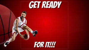 NCAA MENS BASKETBALL Digitalt display (16:9) template