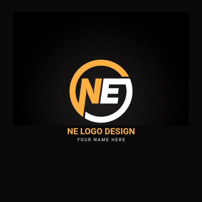 Plantilla de NE LOGO DESIGN | PosterMyWall