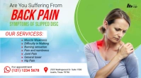 Neck pain digital display post template