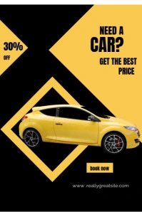 NEED A CAR GET THE BEST PRICE 30% OFF INSTAGRAM POSTER DESIGN Illustration Pinterest template